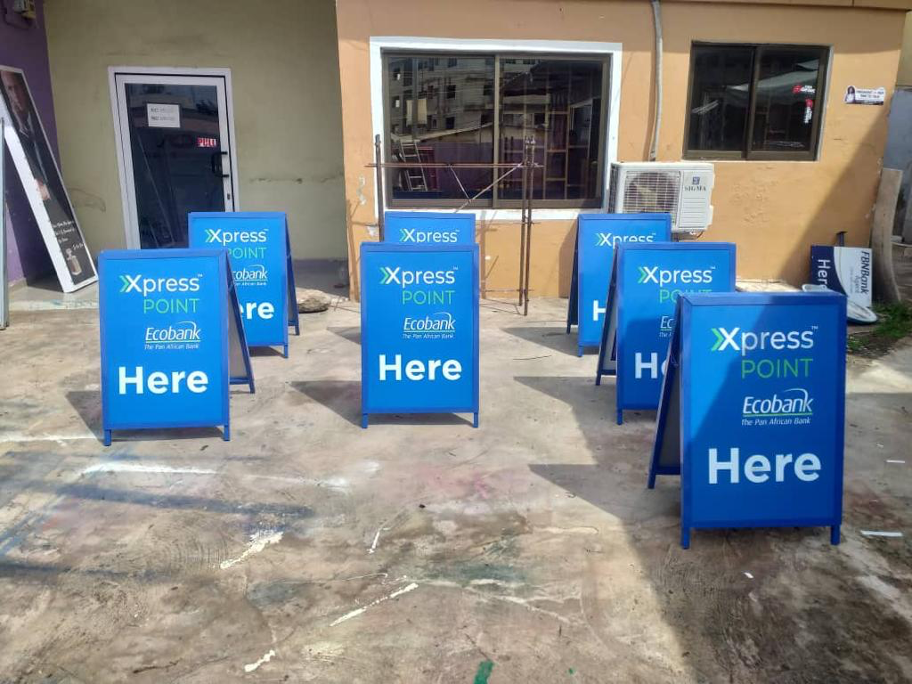 Ecobank A-Stand Branding